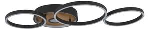 Searchlight 36305-1BK-LED Stmievateľné stropné svietidlo CROSBY LED/40W/230V