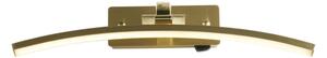 Searchlight 79821-40SB - LED Obrazové svietidlo SANTORINI LED/8,2W/230V mosadz