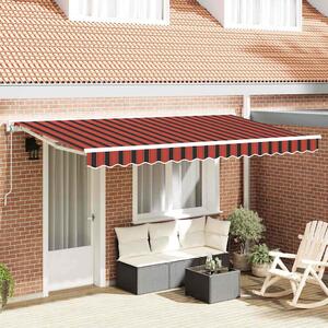 Maison Exclusive – rám markízy v oranžovej a čiernej farbe, 350 x 200 cm