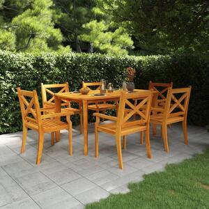 Maison Exclusive – Záhradný stôl 160 x 90 x 75 cm z masívneho akátového dreva