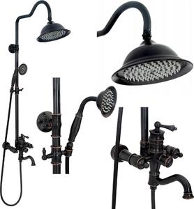 Sprchový set Rea VINTAGE Black