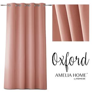 Záves AmeliaHome Oxford ružový