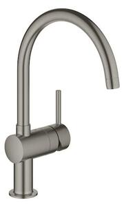 Drezová batéria GROHE Minta s otočným ramienkom kartáčovaný Hard Graphite 32917AL0