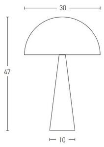 Zambelis 20211 - Stolná lampa 1xE27/25W/230V zlatá
