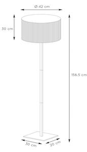 Lucide 03729/81/30 - Stojacia lampa MAGIUS 1xE27/40W/230V bambus