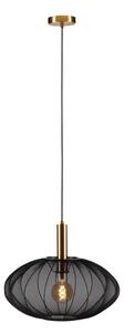 Lucide 03447/52/30 - Luster na lanku CORINA 1xE27/40W/230V pr. 50 cm čierna