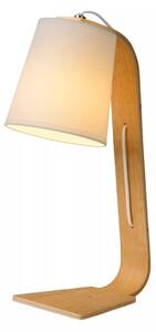 Lucide 06502/81/31 - Stolná lampa NORDIC 1xE14/40W/230V biela