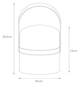 Lucide 06802/01/30 -LED Vonkajšia stmievateľná lampa LITTLE JOE LED/0,3W/3,7V IP44