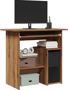 Maison Exclusive - písací stôl Artisan z dubového dreva 80x45x74 cm drevený materiál