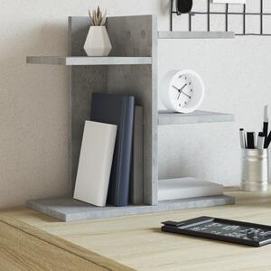 Maison Exclusive - Organizér na písací stôl Betongrau 42x21,5x42 cm Drevený materiál