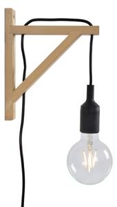 Lucide 08208/01/30 - Nástenné svietidlo FIX WALL 1xE27/60W/230V čierna