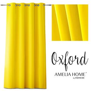 Záves AmeliaHome Oxford žltý