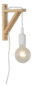 Lucide 08208/01/31 - Nástenné svietidlo FIX WALL 1xE27/60W/230V biela