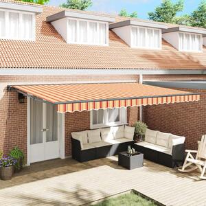 Maison Exclusive – Rám markízy, viacfarebný, 500 x 300 cm