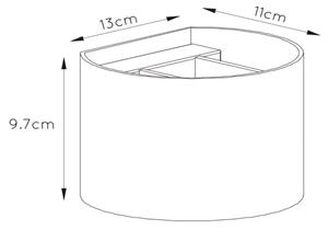 Lucide 09218/04/30 - LED Nástenné svietidlo XIO 1xG9/4W/230V čierne