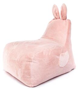 Sedací vak Bunny L Lapit - 91 - ružový