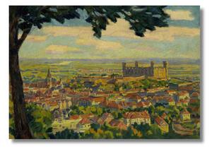 Obraz Gustáv Mallý – Bratislava od Nového Sveta - S (40x30cm) 49€