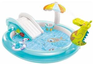 Intex Bazénik 57165, Gator play center, detský, nafukovací, 201x170x84 cm 8050310 - Hracie centrum
