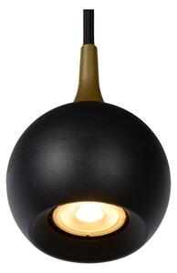 Lucide 09434/01/30 - Luster na lanku FAVORI 1xGU10/5W/230V čierna