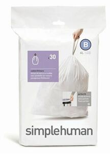 Simplehuman Vrecká do odpadkového koša B 6 l, 30 ks