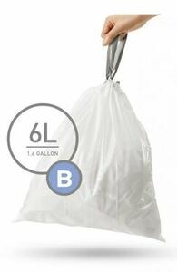 Simplehuman Vrecká do odpadkového koša B 6 l, 90 ks