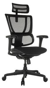 OTOČNÁ STOLIČKA, sieť, čierna MID.YOU - Online Only kancelárie, Online Only