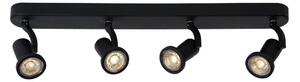 Lucide 11903/20/30 - LED bodové svietidlo JASTER-LED 4xGU10/5W/230V čierne