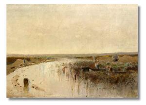 Obraz Ladislav Medňanský - Veľká letná krajina s riekou - S (40x30cm) 49€