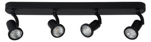Lucide 11903/20/30 - LED bodové svietidlo JASTER-LED 4xGU10/5W/230V čierne