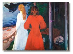 Obraz Edvard Munch - Červená a biela - S (40x30cm) 49€