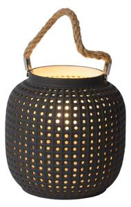 Lucide 13525/01/36 - Stolná lampa SAFIYA 1xE14/25W/230V antracit