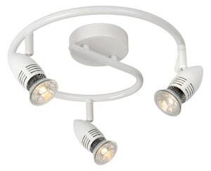 Lucide 13955/14/31 - LED bodové svietidlo CARO-LED 3xGU10/5W/230V biele