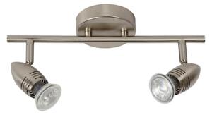 Lucide 13955/10/12 - LED bodové svietidlo CARO-LED 2xGU10/5W/230V chróm