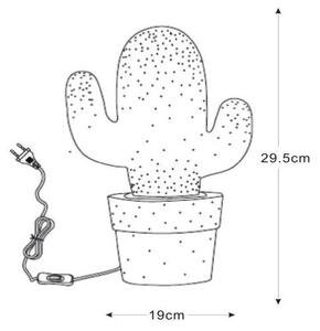 Lucide 13513/01/31 - Stolná lampa CACTUS 1xE14/40W/230V biela