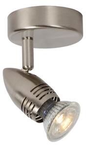 Lucide 13955/05/12 - LED bodové svietidlo CARO-LED 1xGU10/5W/230V chróm