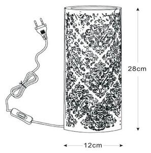 Lucide 13511/01/31 - Stolná lampa KANT 1xE14/25W/230V
