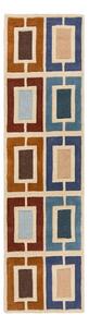 VLNENÝ KOBEREC, 60/230 cm modrá Flair Rugs - Online Only bytové doplnky, Online Only