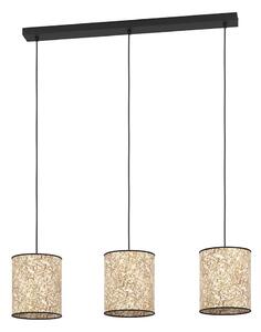 Eglo 43937 - Luster na lanku BUTTERBURN 3xE27/25W/230V
