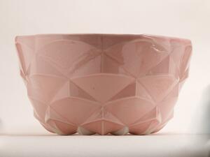 Bábovkovo Porcelánová forma bábovka Eliška - ružová 22,5x11cm