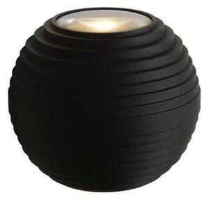 Lucide 17804/06/30 - LED vonkajšie nástenné svietidlo AYO 2xLED/3W/230V čierne