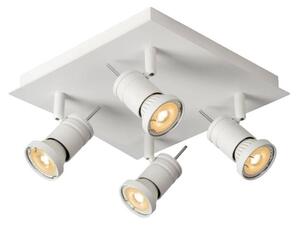 Lucide 17990/19/31 - LED bodové svietidlo TWINNY-LED 4xGU10/4,5W/230V biele 25cm