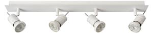 Lucide 17990/20/31 - LED bodové svietidlo TWINNY-LED 4xGU10/4,5W/230V biele 63 cm