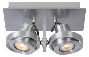 Lucide 17906/10/12 - LED bodové svietidlo LANDA 2xGU10/4,5W/230V chróm