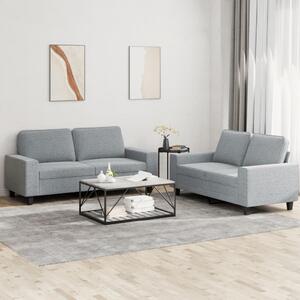 Maison Exclusive – 2-dielna sedacia súprava, svetlosivá látka