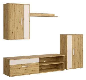 HALMAR Súprava obývacieho nábytku Benson dub artisan/kašmír