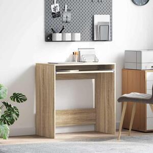 Maison Exclusive – písací stôl, povrchová úprava imitácia dreva Sonoma, rozmery 77,5 x 43 x 79 cm