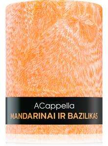 ACappella Mandarin and Basil vonná sviečka 80 g