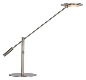 Lucide 19666/09/12 - LED Stmievateľná stolná lampa ANSELMO LED/9W/230V chróm