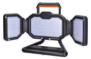 Solight nabíjateľný LED reflektor 30W, 3000lm, oranžovo-čierny [WM-30W-RE]