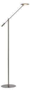 Lucide 19766/09/12 - LED Stmievateľná stojacia lampa ANSELMO LED/9W/230V chróm
